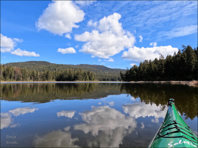 On McQueen Lake - Kamloops Kayak